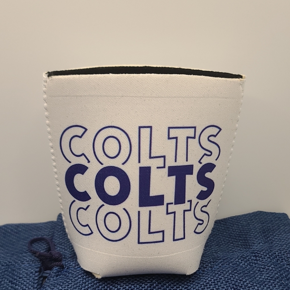 Colts Football Beverage Holder And Coaster Nwt - Picture 3 of 4